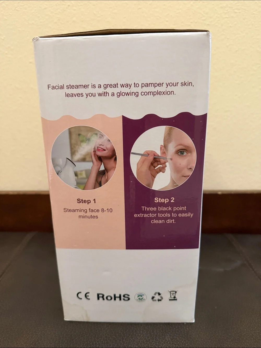 Wolady Facial Steamer, a 3-in-1 Home Spa & Skincare Device